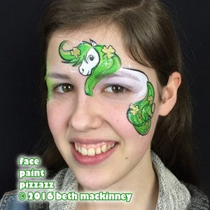 Shamrock Pony for St. Patrickβs Day