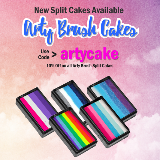 New Arty Brush Split Cakes have arrived!
