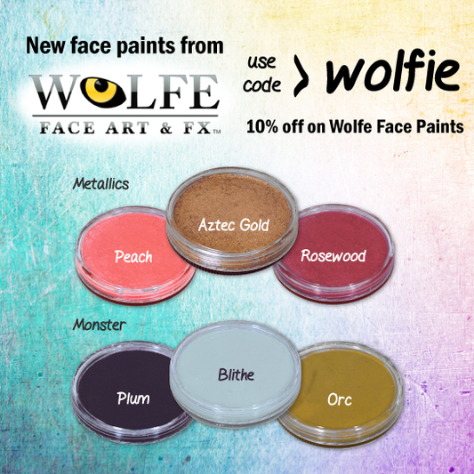 New Face Paints from Wolfe!