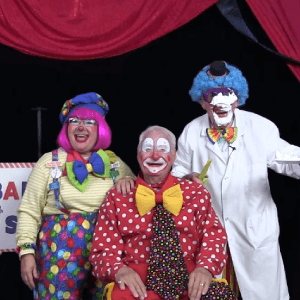 Video: Barber Shop Clown Skit with Call Us Clowns
