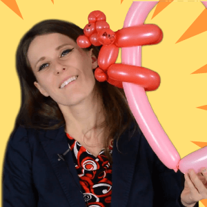 Video: Bear Heart Balloon Art Tutorial by Aneya Marie