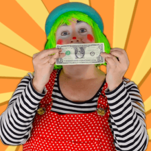 Video: Clown Tricks with Household Objects by Dilly D'Alally