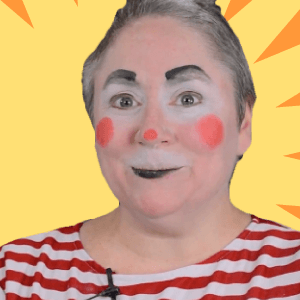 Video: Simple Auguste Clown Makeup Tutorial by Dilly D'Allaly