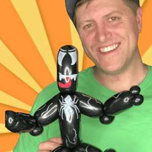Video: Venom Balloon Art by Balloon Josh