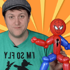 Video: 2-Minute Superhero Balloon Art by Balloon Josh