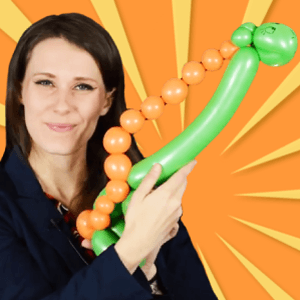 Video: Two-Balloon Dinosaur by Aneya Marie