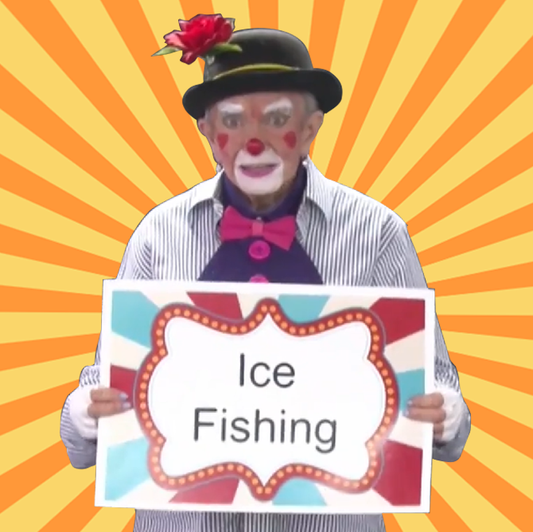 Video: Ice Fishing with Perky (Clowns on Call)
