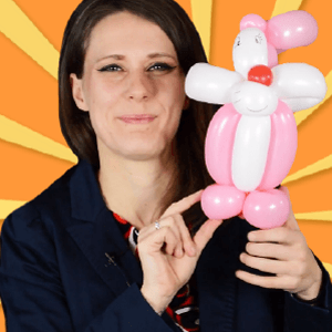 Video: Two-Balloon Bunny Rabbit Balloon Art by Aneya Marie