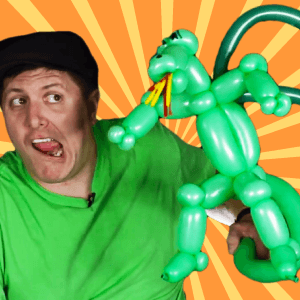 Video: Fire-Breathing Dragon Balloon Art by Balloon Josh