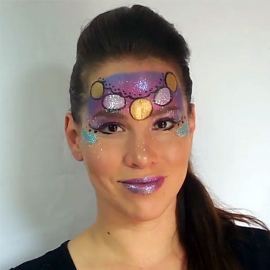 Video: Magic Gypsy Face Paint Video by Leonora Gabucio