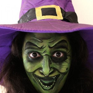 Wicked Witch Face Paint – ClownAntics