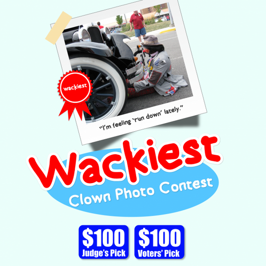 Wackiest Clown Photo Contest! Join now!