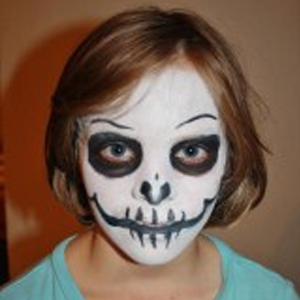 How Do I Face Paint A Skull Face?