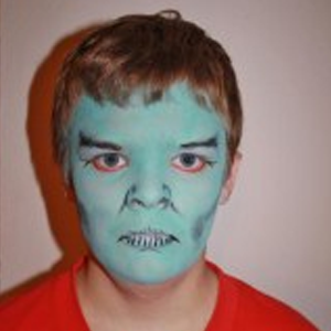 How To Face Paint A Ghoul Face