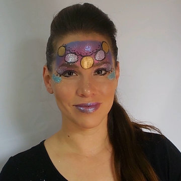 Video tutorial de Pintacaritas de Gitana MΓ‘gica por Leonora Gabucio