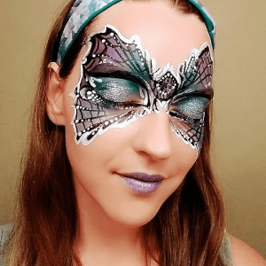 Halloween Face Paint Contest Winner - Christina Ranburger