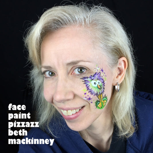 Little furry monster tutorial by Beth MacKinney