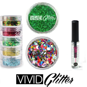 VIVID Glitter Watermelon Chunky Glitter Mix (10 gm)
