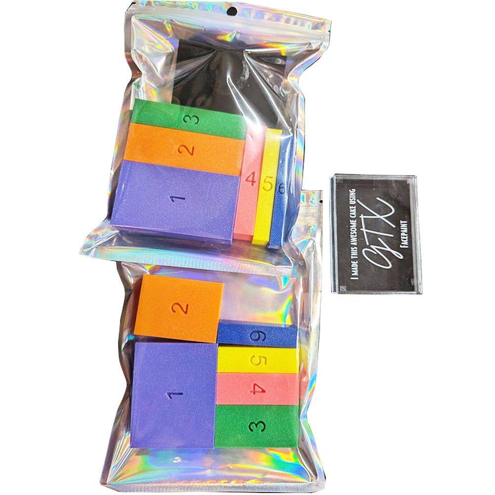 Brush Buddy - Large Regular (GTX)Size Facepaint Crafting Cutting Tool Set - Double Kit