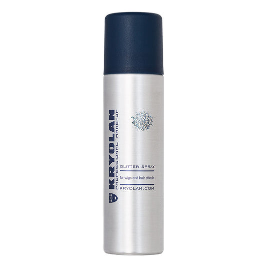 Kryolan Glitter Color Hair Spray - Silver (5 oz/150 ml)