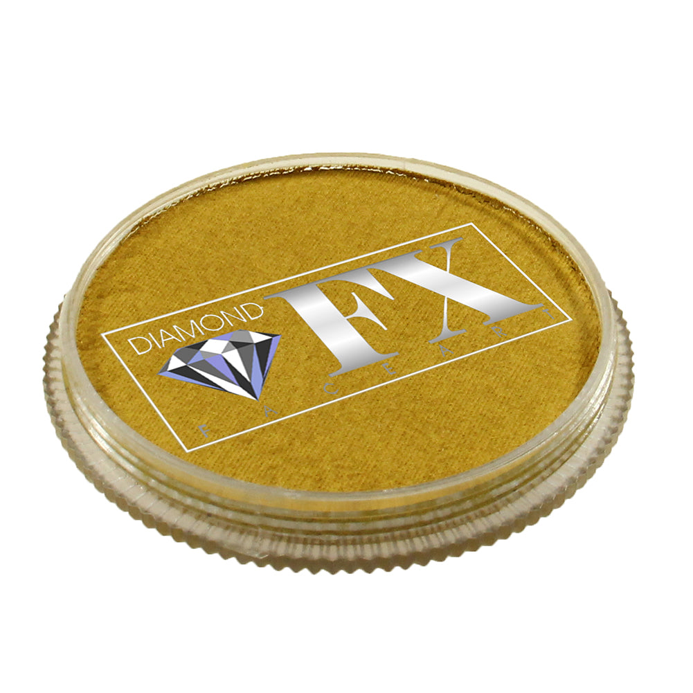 Diamond Face Paints - Metallic Gold M100 (32 gm)