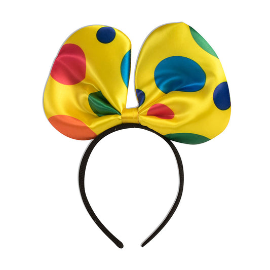 Polka Dot Bow Headband