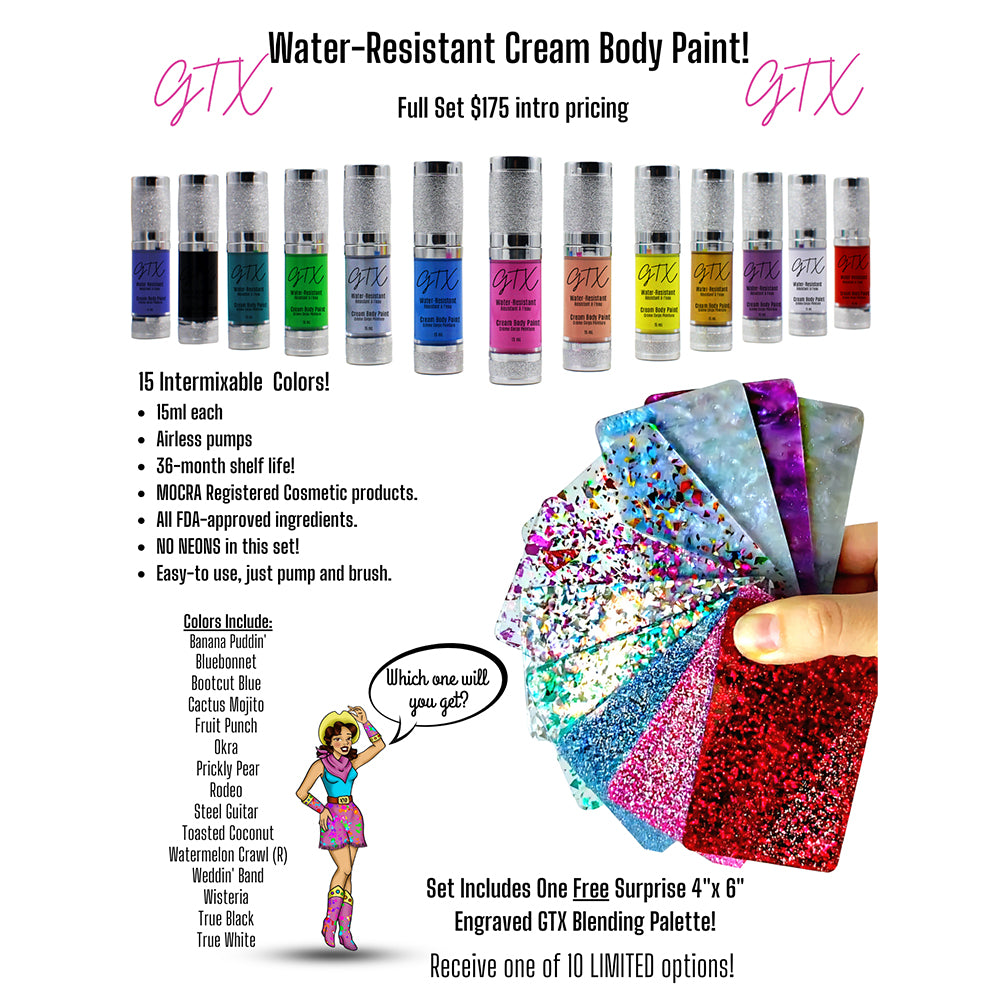 GTX Cream line Kit - Resistant (15 Colors)