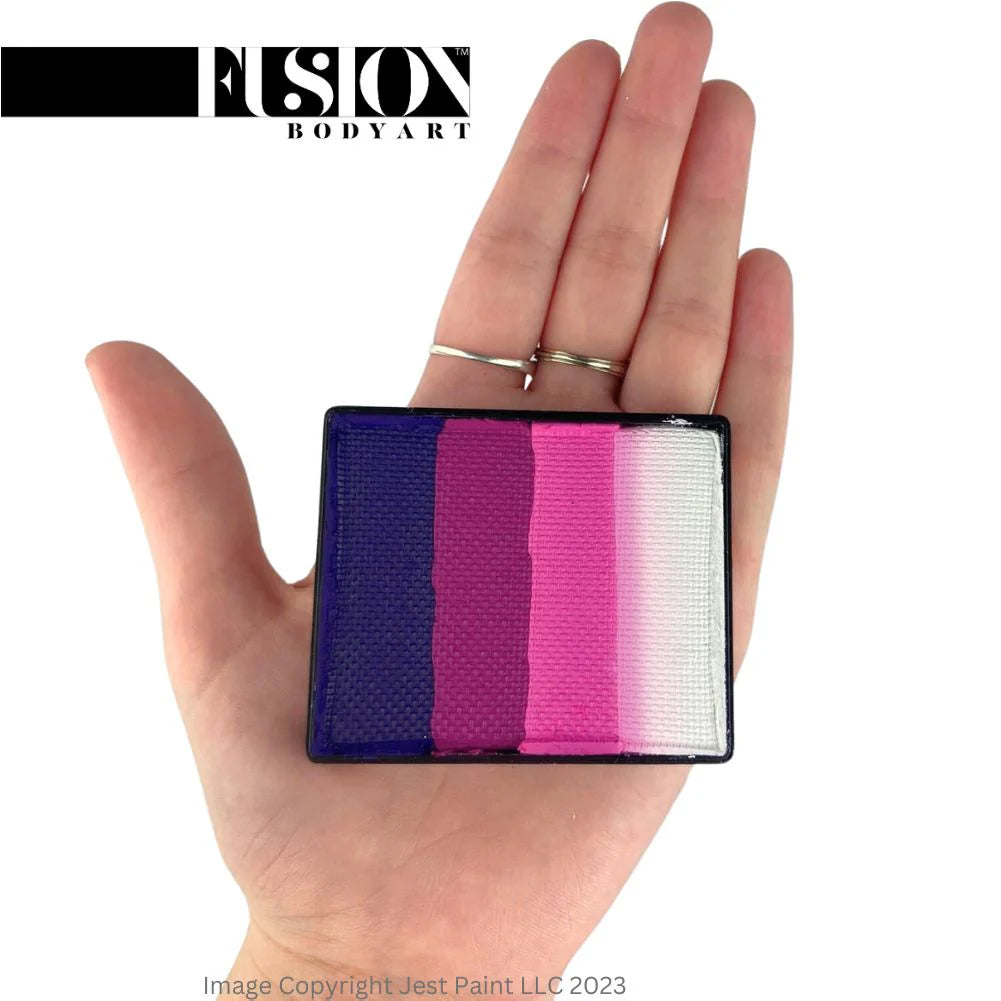 Fusion Body Art Rainbow Split Cake - Power Princess (50 gm) NON NEON