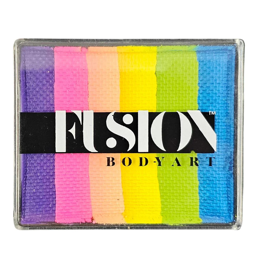Fusion Body Art Rainbow Split Cake - Unicorn Sparks (50 gm) NON NEON
