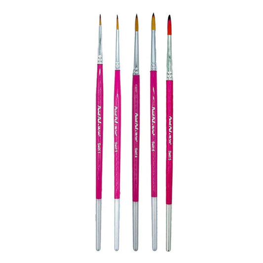 Silly Farm 5 Piece Swirl Brush Set