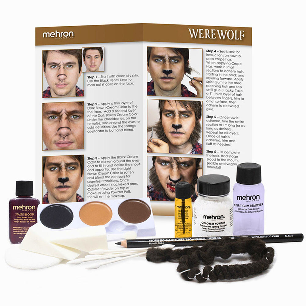 Mehron Premium Werewolf Character Kit