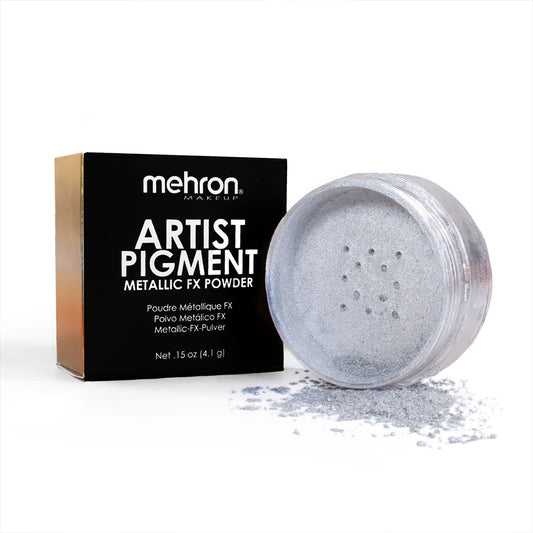 Mehron Artist Pigment - Metallic Silver