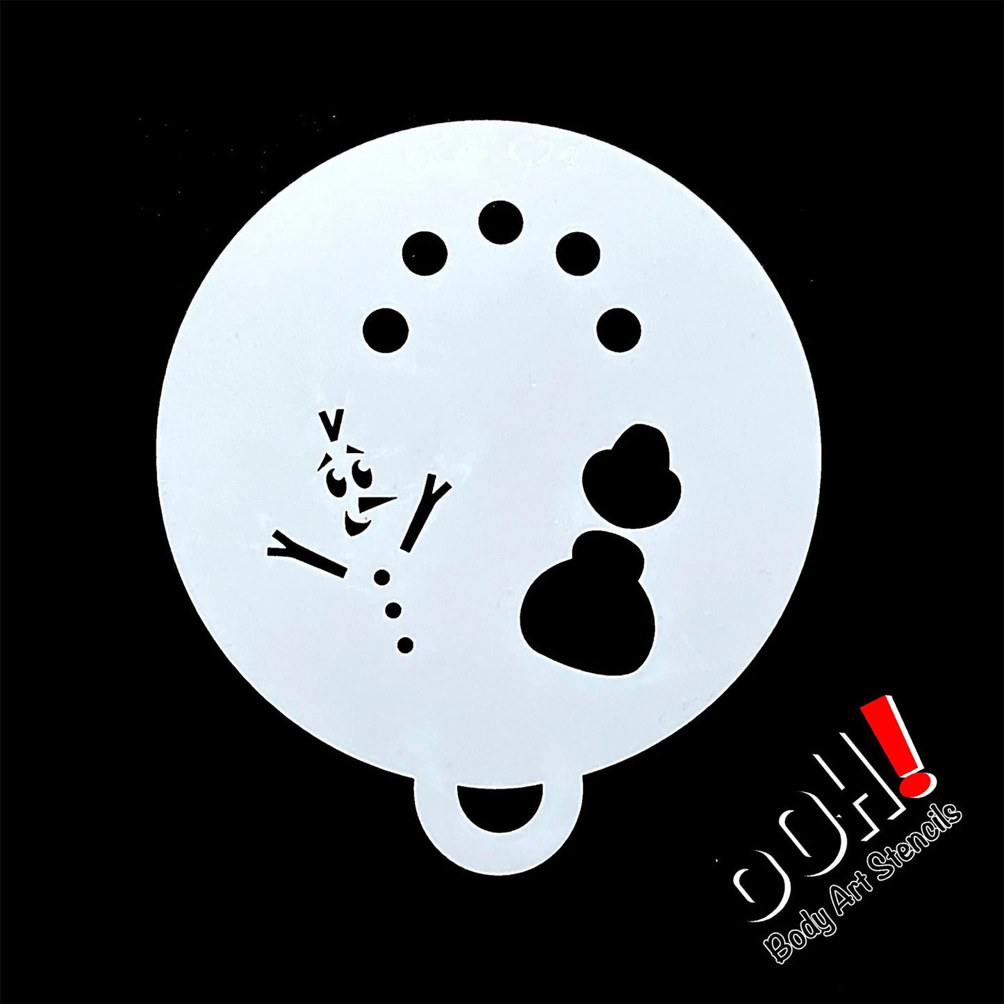 Ooh! Flip Stencil - Magic Snowman (C24)