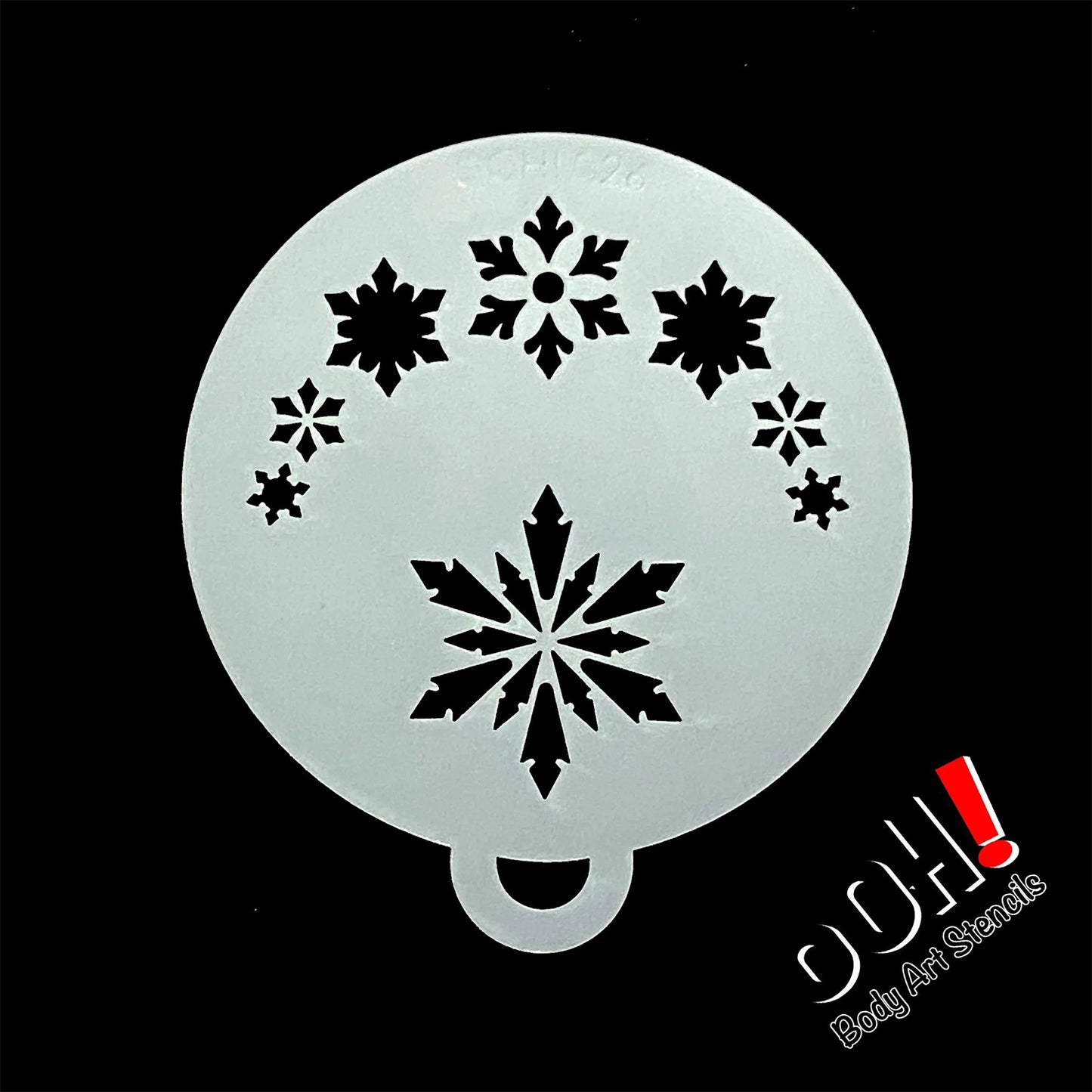 Ooh! Flip Stencil - Frozen Snowflake 2 (C26)