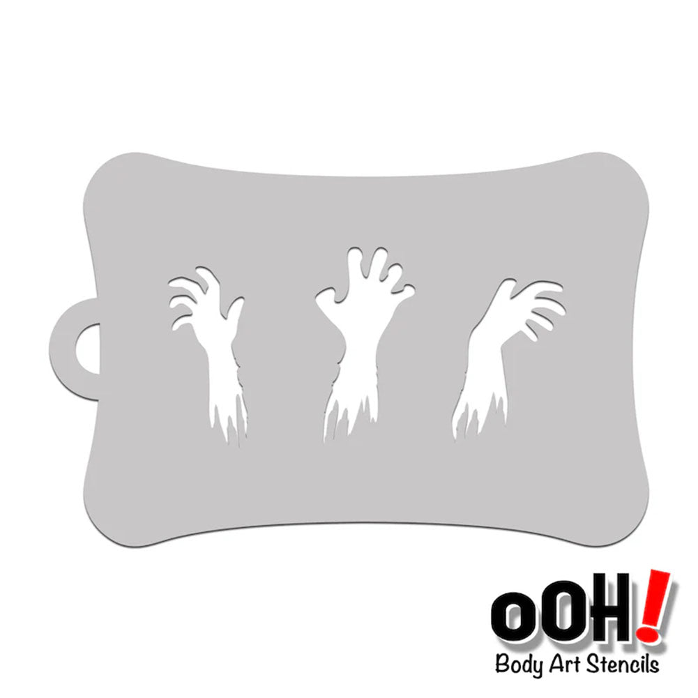 Ooh Stecils - Zombie Arm (T28)