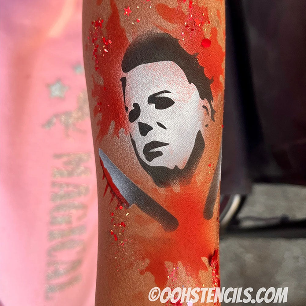 Ooh Stencils - Halloween Guy Tattoo (SB19)