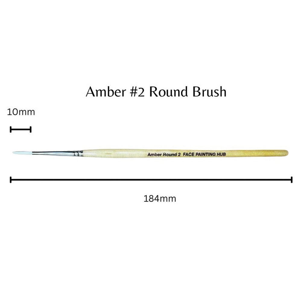 Facepainting Hub - Amber No. 2 Round