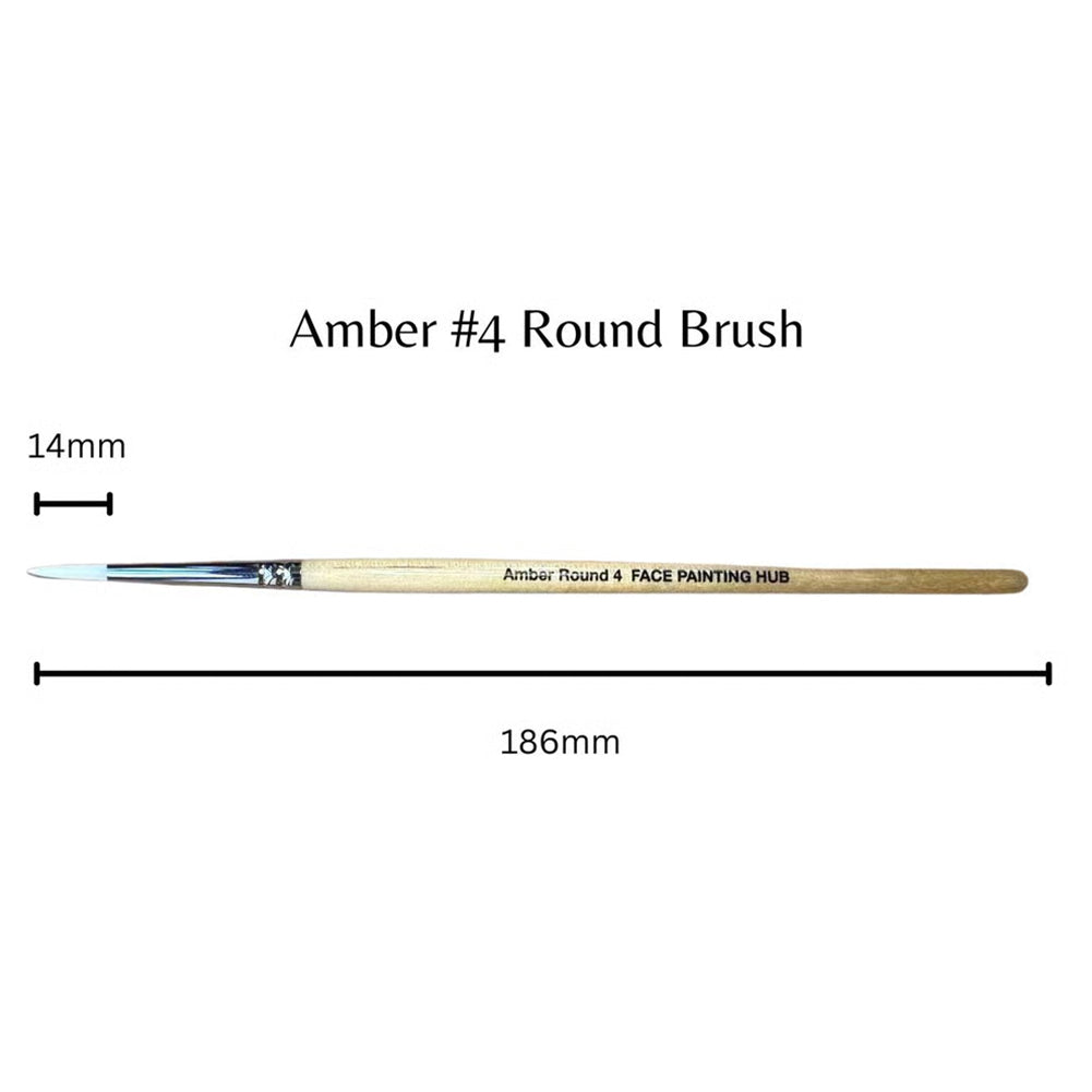 Facepainting Hub - Amber No. 4 Round