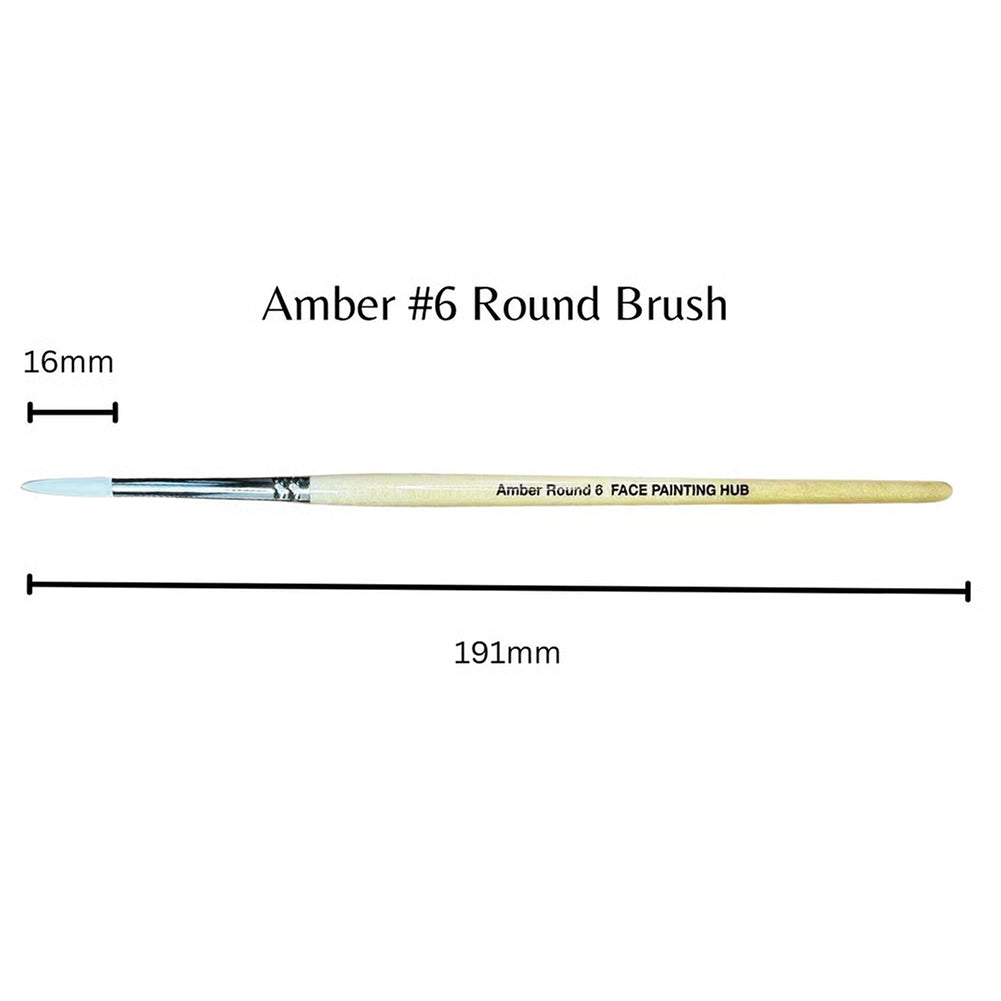 Facepainting Hub - Amber No. 6 Round