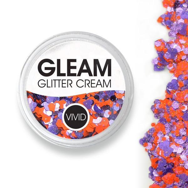 VIVID Gleam Glitter Cream - Fearless - Purple & Orange