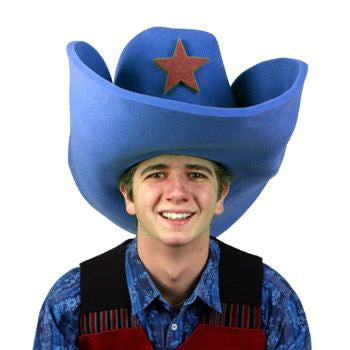 Super Size 50 Gallon Cowboy Hats - Blue (28)