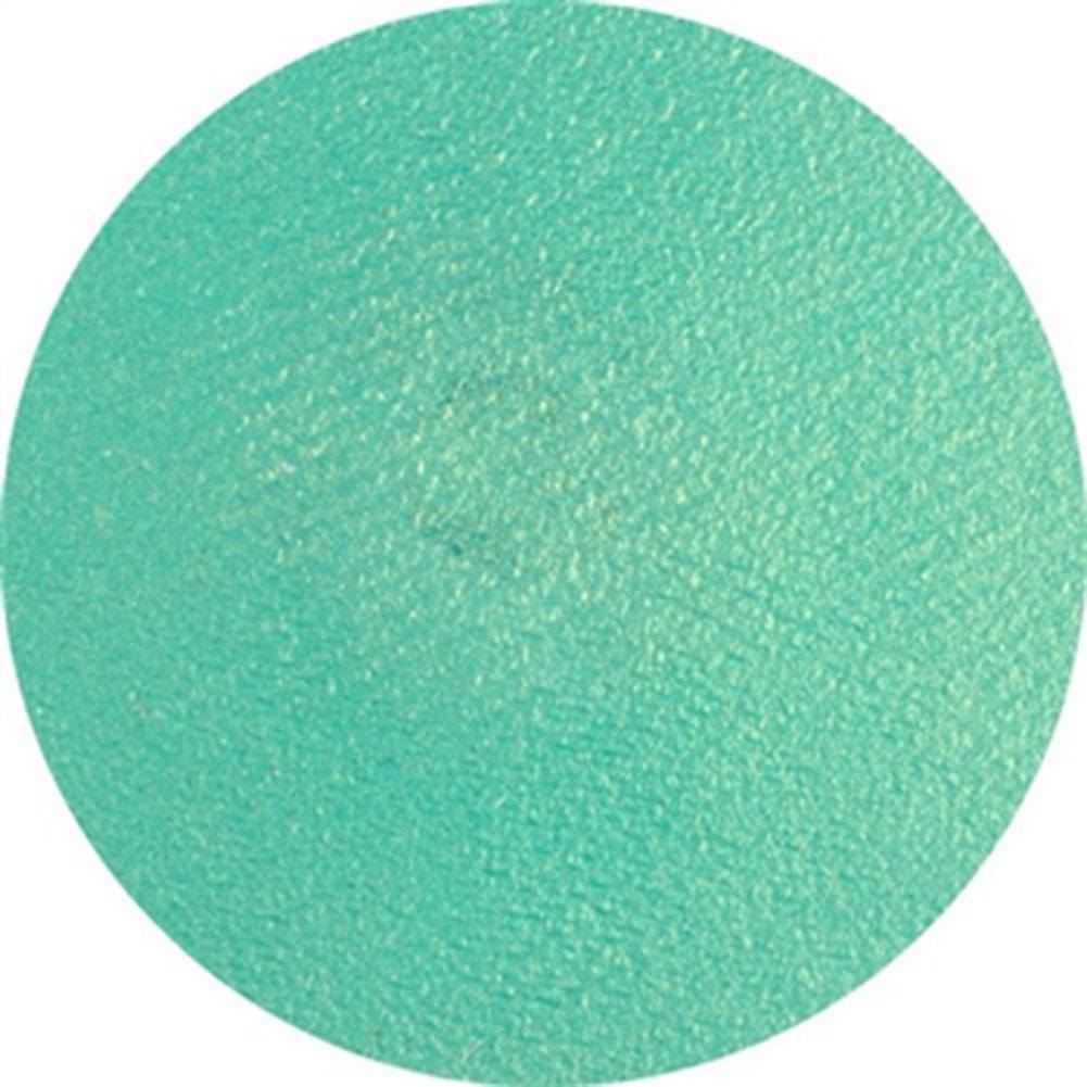 Superstar Aqua Face & Body Paint - Golden Green Shimmer 129 (16 gm)