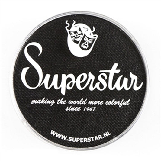 Superstar Aqua Face & Body Paint - Line Black 163 (45 gm)