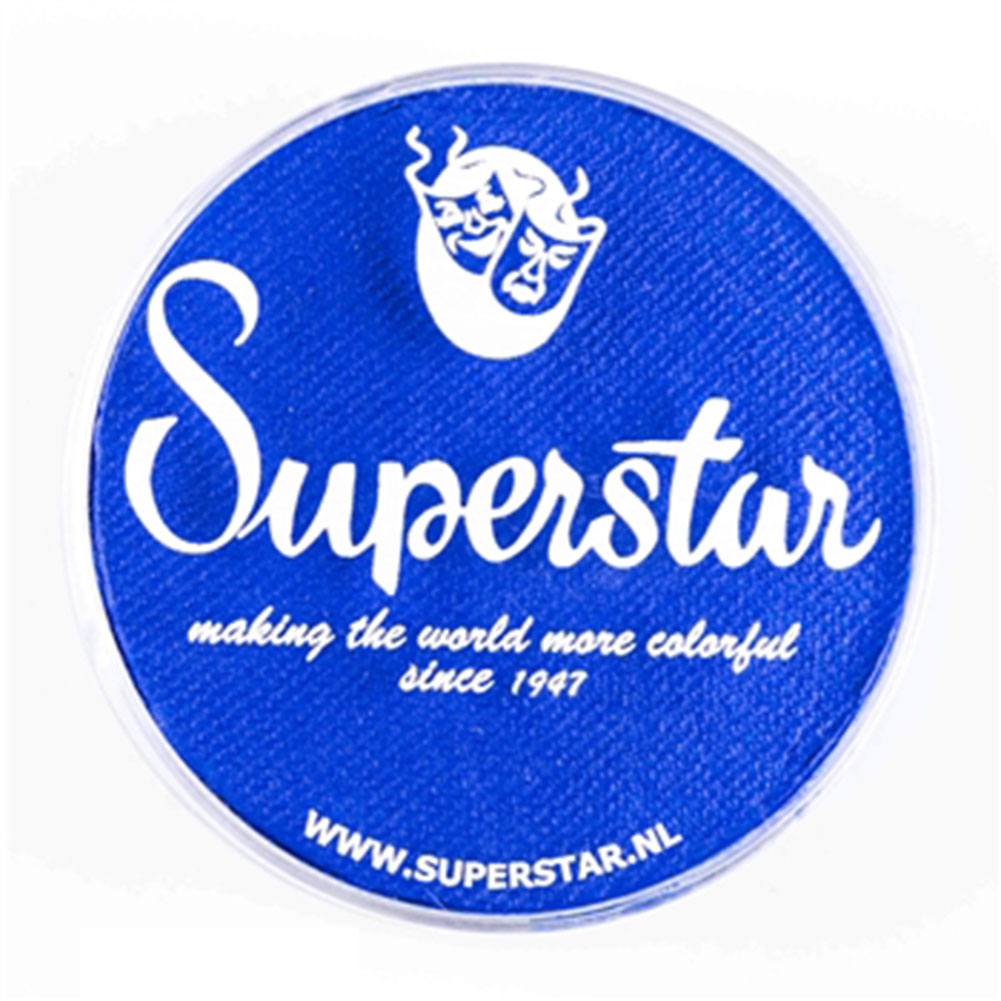 Superstar Aqua Face & Body Paint - Bright Blue 043 (45 gm)