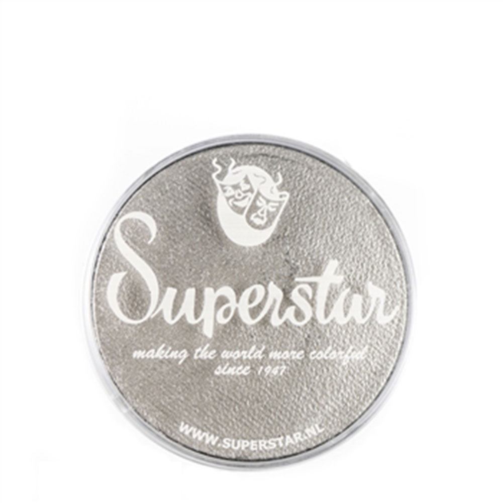 Superstar Aqua Face & Body Paint - Silver Shimmer 056 (16 gm)