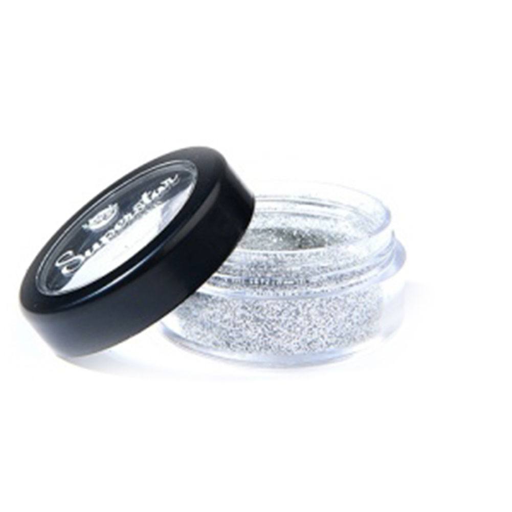 Superstar Biodegradable Loose Fine Glitter - Silver (6 ml)