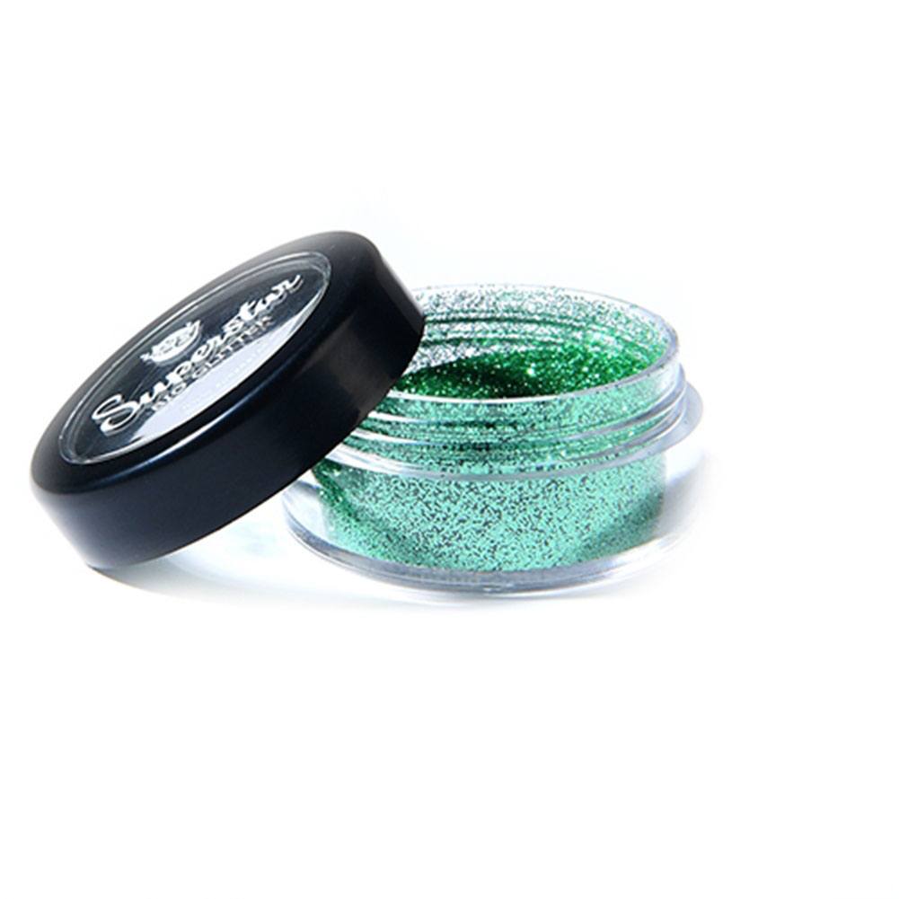 Superstar Biodegradable Loose Fine Glitter - Spring Green (6 ml)