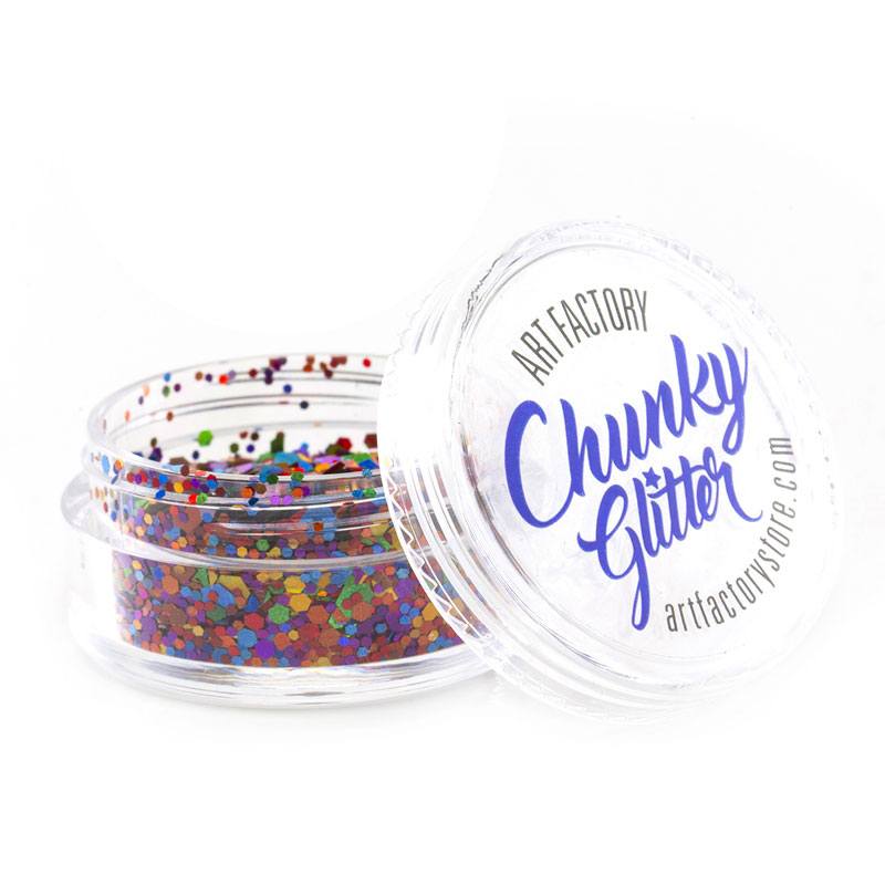 Art Factory Rainbow Pride Chunky Glitter (30 ml)