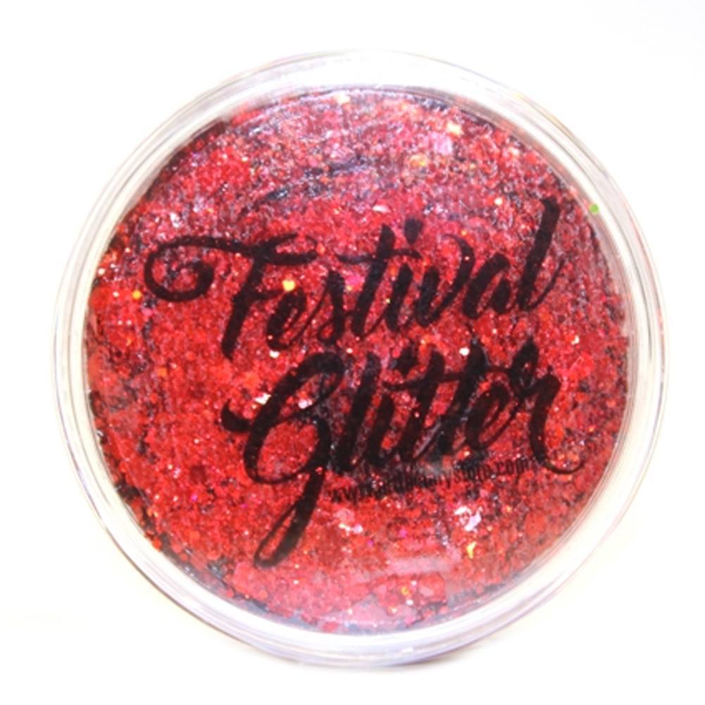 Art Factory Festival Glitter - Cherry Bomb  (50 ml/1 fl oz)
