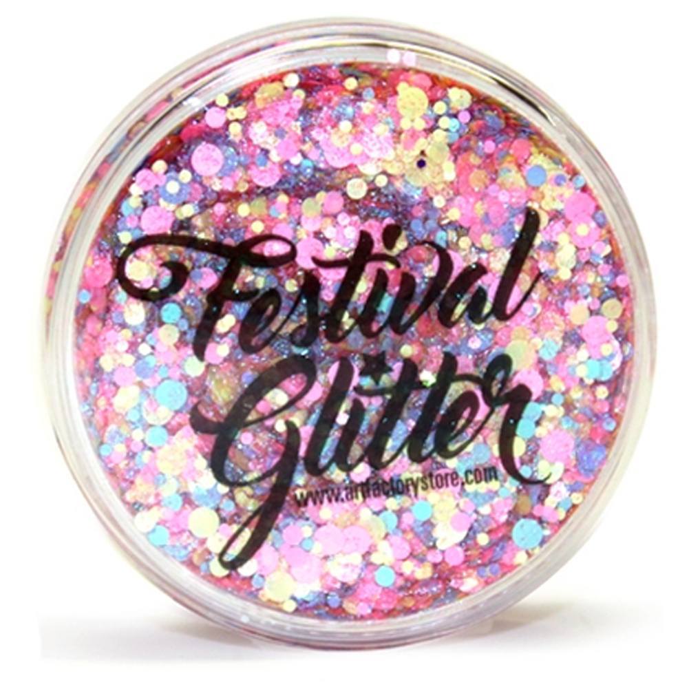 Art Factory Festival Glitter - UV Reactive Rave (50 ml/1 fl oz)